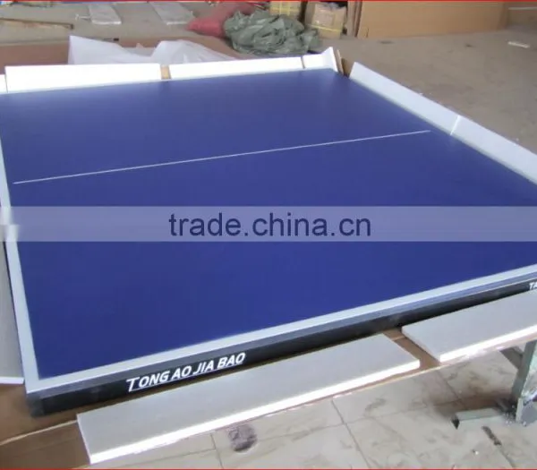 Folding Ping Pong Table with Movable Foldable Lift Function