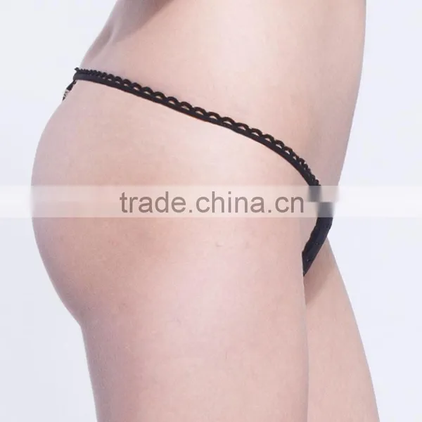 Sexy Transparent Women Seamless G-string photo-4