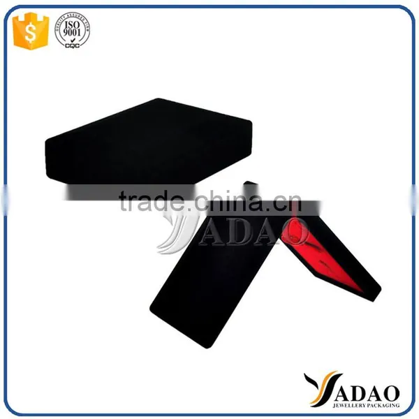 Top Quality Luxury Black Retail Jewelry Package Boxes photo-2