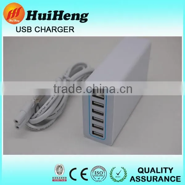 Latest 6 Port USB Wall Charger With Cable for Phone Smart Devices photo-2