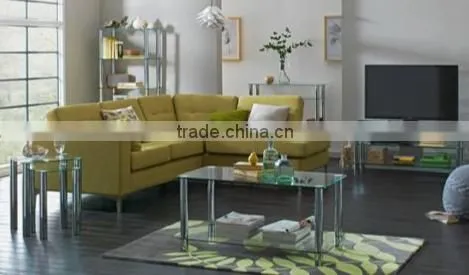 Foshan Mirror Glass Table Coffee Modern photo-5