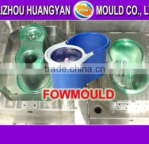 Cheap Wholesale Plastic Injection Mop Bucket Mould