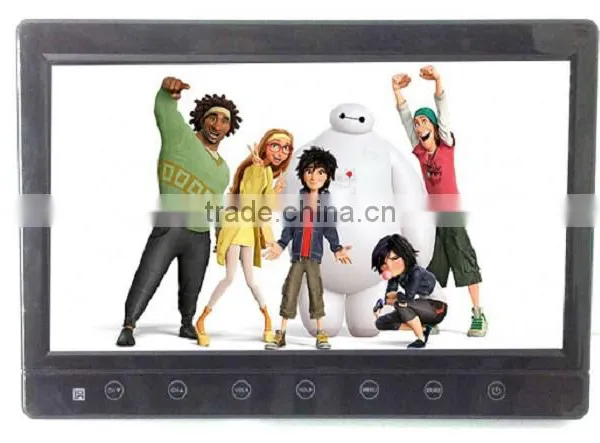 VCAN1116 10 Inch Portable ATSC LCD TV Monitor 800 x 480 Digital HD Screen photo-2