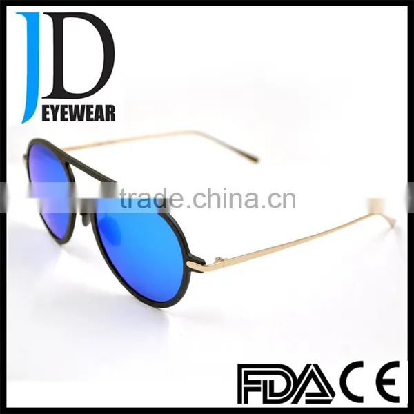 2016 Custom Made Online Vintage Round Aviator Sunglasses photo-2