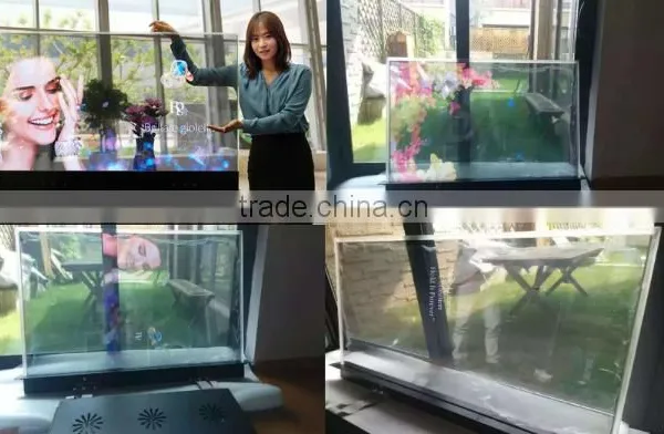 10inch Transparent Lcd Screen Vertical LCD Advertising Monitor USB Flash Drive Audio Player Video Loop LCD Box photo-2