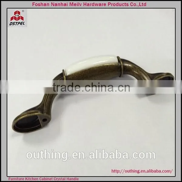 Hot Sale Kitchen Cabinet Ceramic Zinc Alloy Handles photo-2