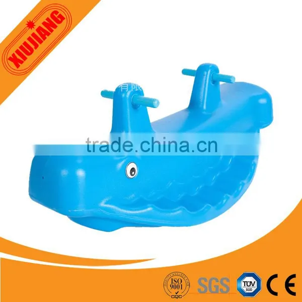 Indoor Outdoor Playground Kids Play Zone Plastic Rocking Horse photo-2
