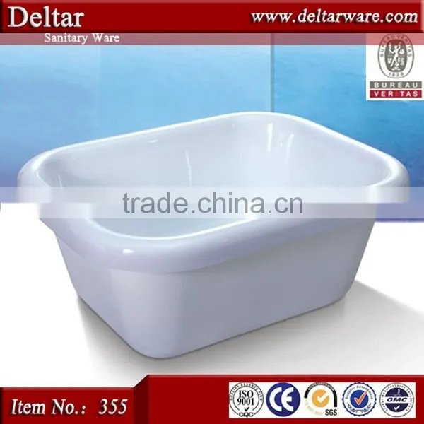 Small Bathroom Mini Bathtub, Cute Bathtub for Kids, Simple Acrylic bb Bathtub photo-5