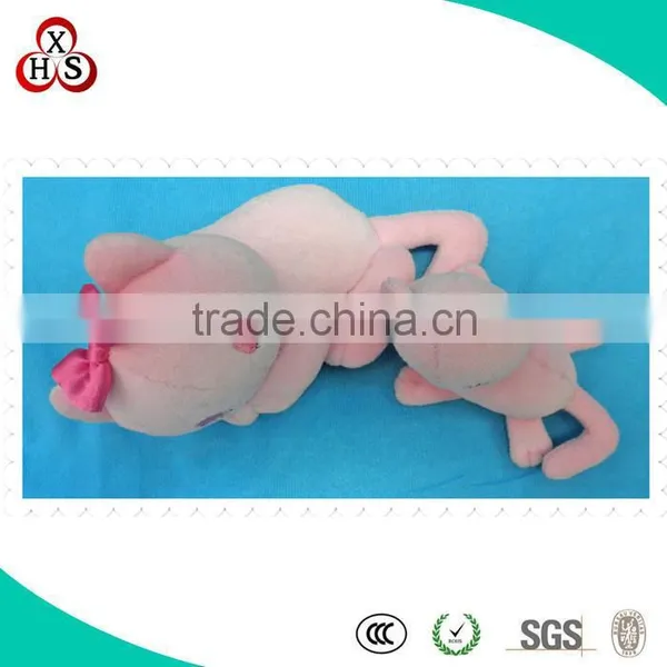 New Hot Wholesale Custom Stuffed Sleeping Cat Toy photo-5