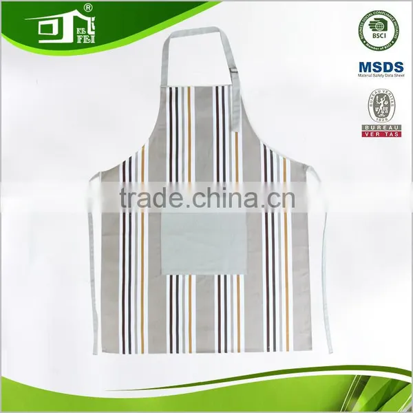 Trade Assurance Thick Poly and Cotton Striped Apron photo-2