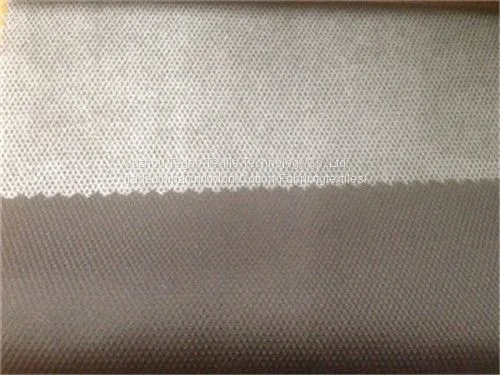 Polyester Stripe Suede Fabric