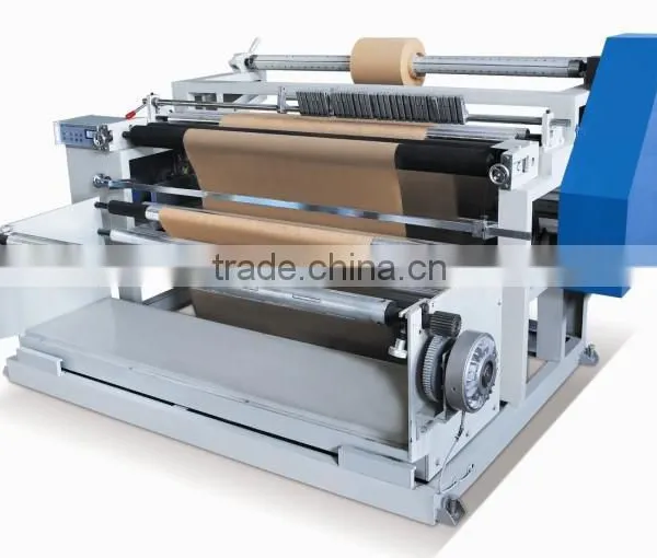 PE Plastic Film or Paper Roll Non Woven Roll Slitting Rewinding Machine photo-2