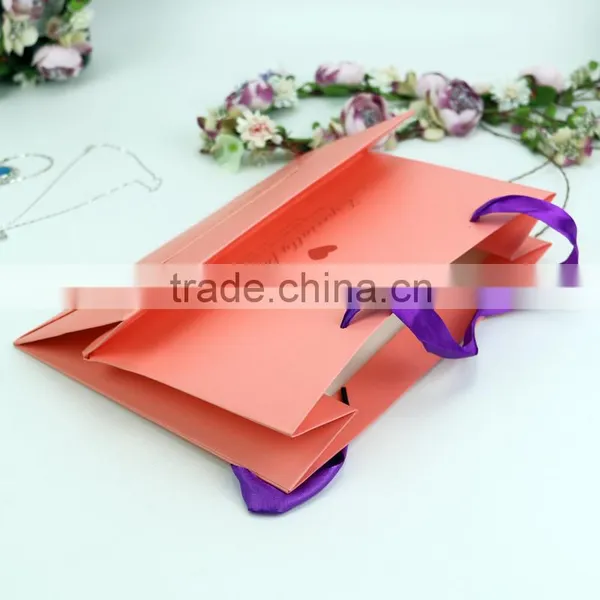 Paper Shopping Bags With Handles Wholesale Bag With Logo Print Factory Directly Sale photo-3
