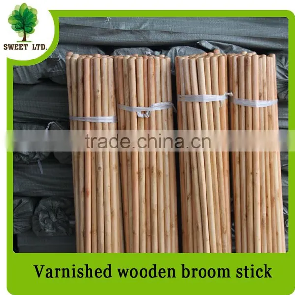 Varnished Wooden Broom Mop Handles With Competiive Price photo-5
