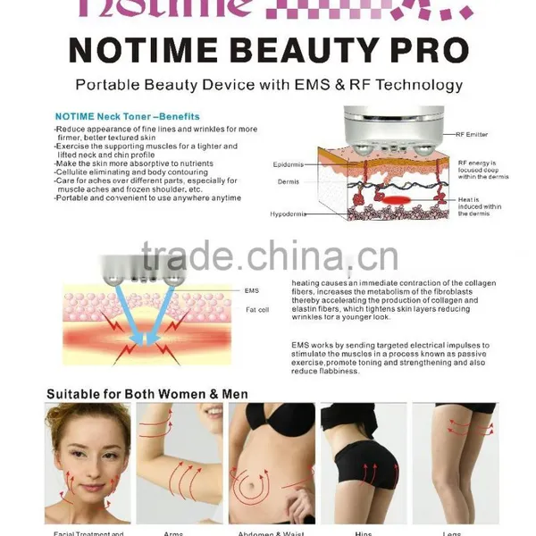 Professional Beauty Equiment rf and Ems Enhance the Face and Body Contour Beauty Professional Skin Machine photo-3