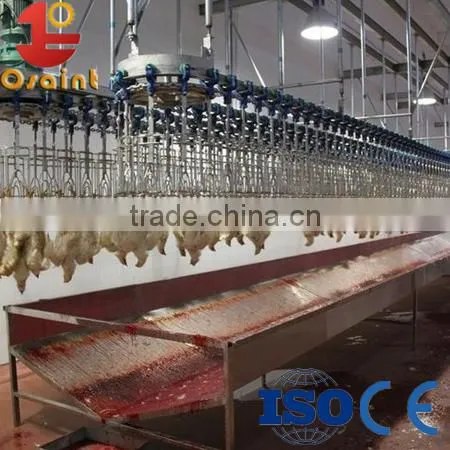 Complete Poultry Slaughter Line Semi- Automatic Chicken Abattoir Equipment