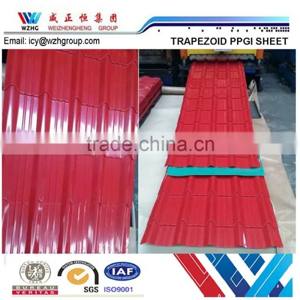 High Quality Galvanized Color Corrugated Steel Sheets for Roofing photo-4