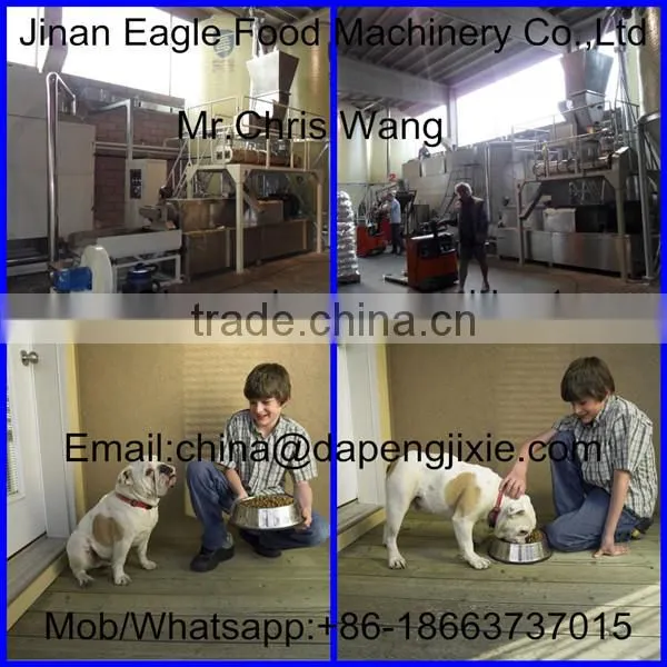 Eagle Twin Screw Extruder Machine for Pet Dog Food Extruder photo-4