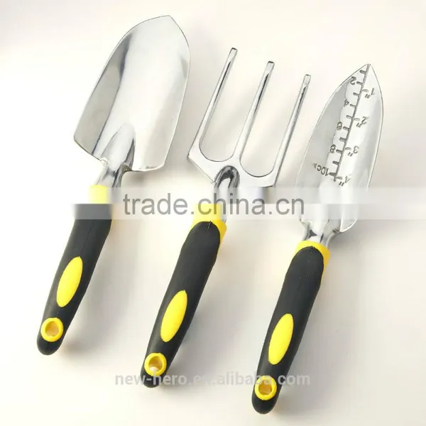 3-Piece Aluminium Garden Tool Set photo-2