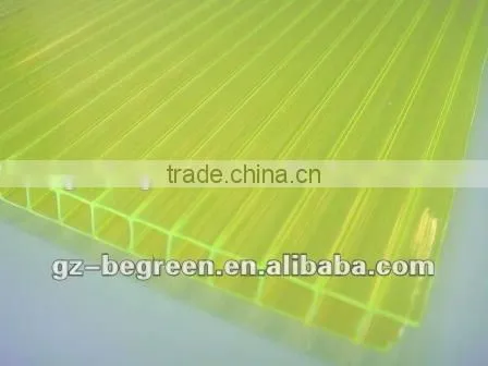 High Quality Multi Colors Twin Wall Polycarbonate Hollow Sheet for Sale photo-3
