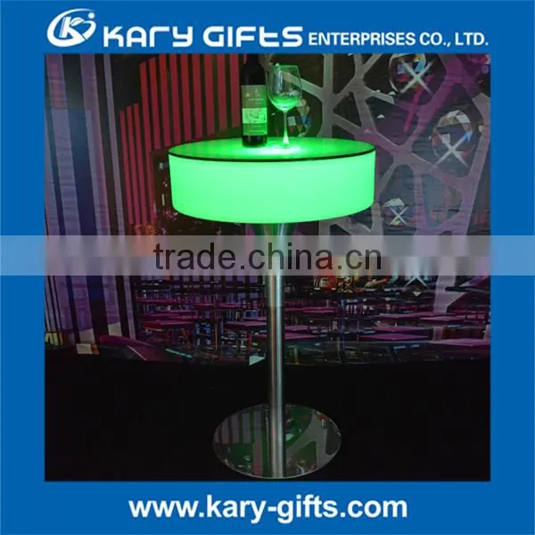 Pe Plastic Glow Furniture Outdoor Led Modern Furniture Table Garden Set photo-3