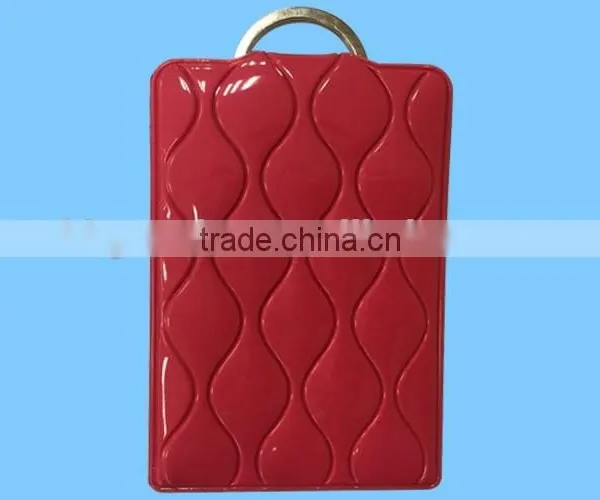Fashionable Pvc Business Card Holder With Keyring,plastic Card Case With Keyring photo-5