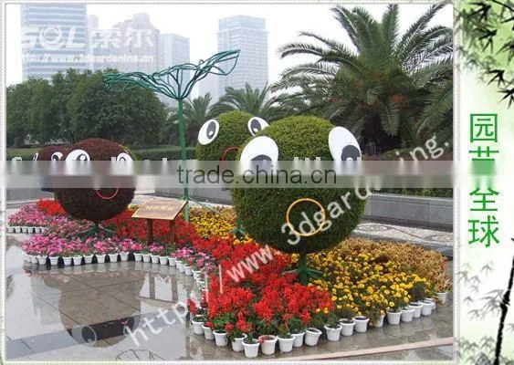 SOL 2015 Environment Friendly Tower Planter Planting Flower Tower Post Flower Pots photo-2