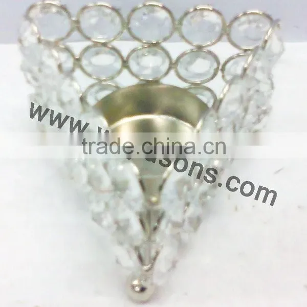 Wedding Decoration Votitive Crystal Candle Holder photo-4