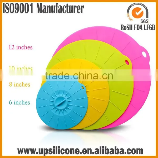 Reusable Suction Seal Covers Silicone Fresh Cover Silicone Pot Lid photo-2