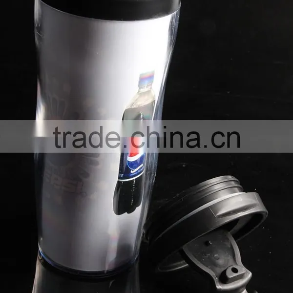 Plastic Travel Mug With Paper Inserted/advertising Mug photo-3
