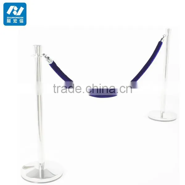 Rope Crowd Control Barrier Museum Exhibition Barrier Stanchion photo-2