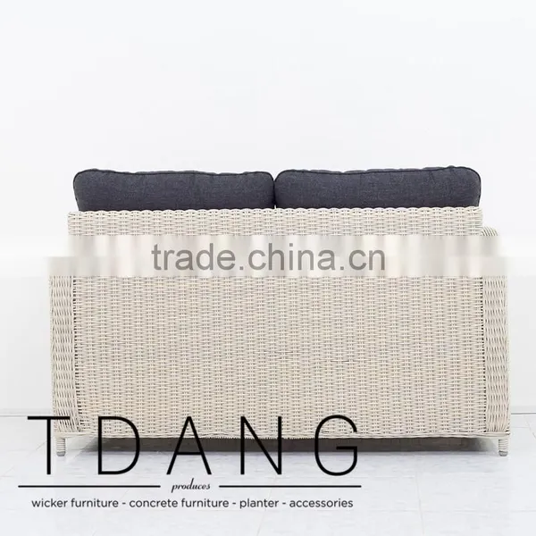 Belle Outdoor Wicker Bench - Poly Rattan Furniture photo-4