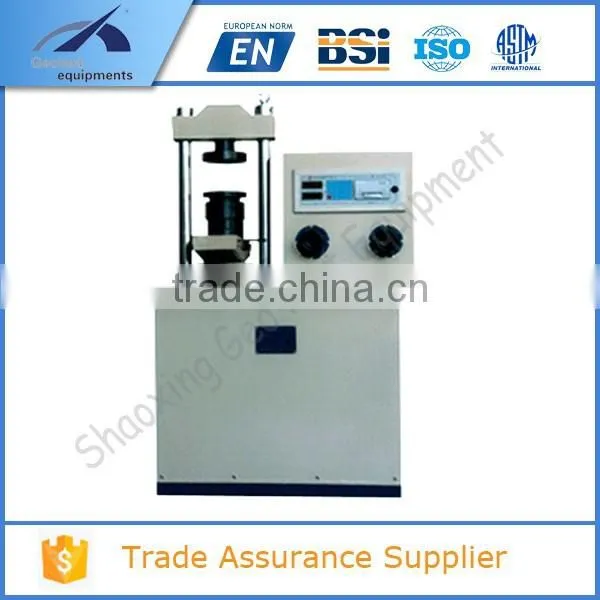 CFTM-300D Digial electro hydraulic compression flexure testing machine