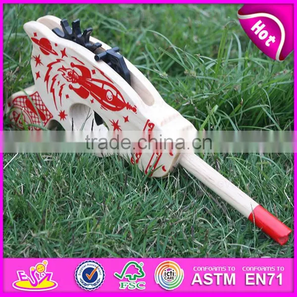 2016 Best Sale Children Wooden Gun Toy W02A098 photo-5
