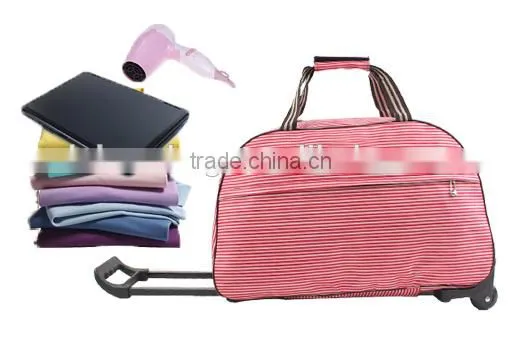 Multi-function Fashion Trolly Duffel Travel Bag photo-4