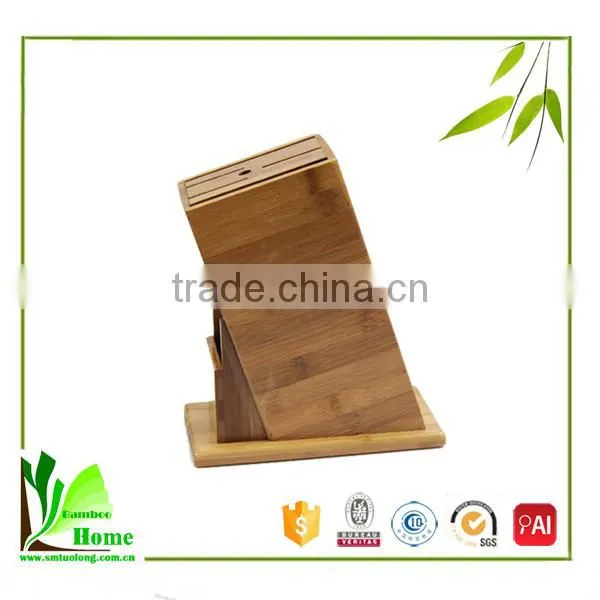 Hot Selling Bamboo Knife Block Brush Insert photo-5