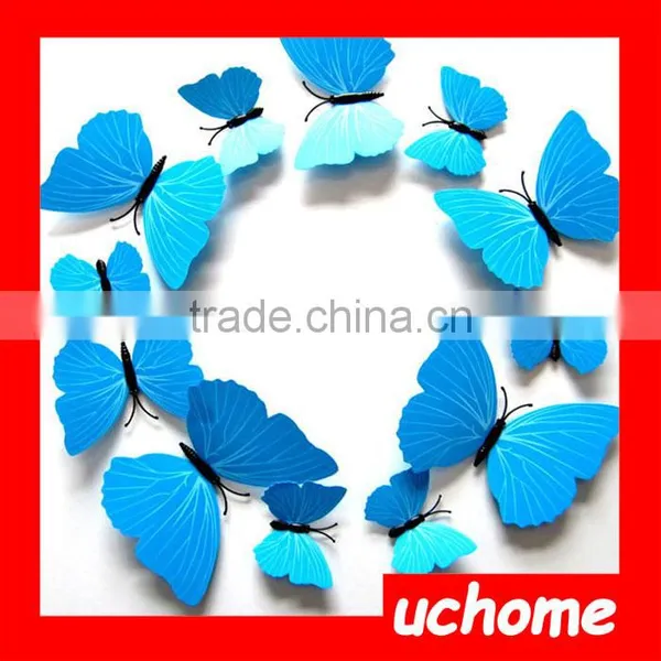 UCHOME Home Decor Butterfly 3d Wall Sticker photo-3