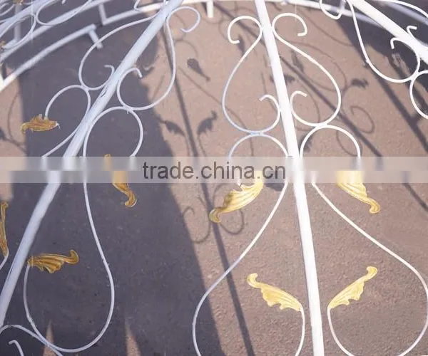 Iron Wedding/birthday/party /festival Flowers &wreaths Type Engraved Door Pavilion Mandap photo-2