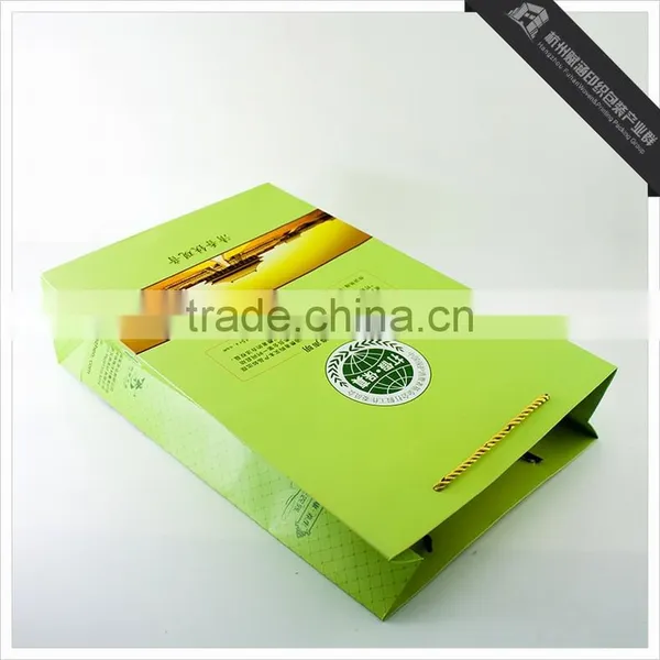 China Factory Fashion Design Paper Shopping Bags With Logo photo-4