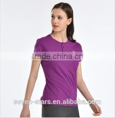 High Elasticity Fitness Clothing Blank T-shirt With Soft Fabric photo-4