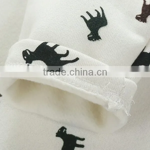 2016 Printed Running Horse Tee Baby Boy Children Clothing T-Shirts 0-24M photo-4