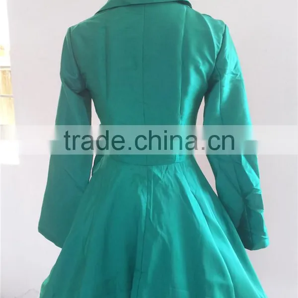 New 40s 50s Lady Wiggle Vintage Retro Style Rockabilly Dress Jive Rockabilly Dress Long Sleeve Dress Special Occasion Dresses photo-3