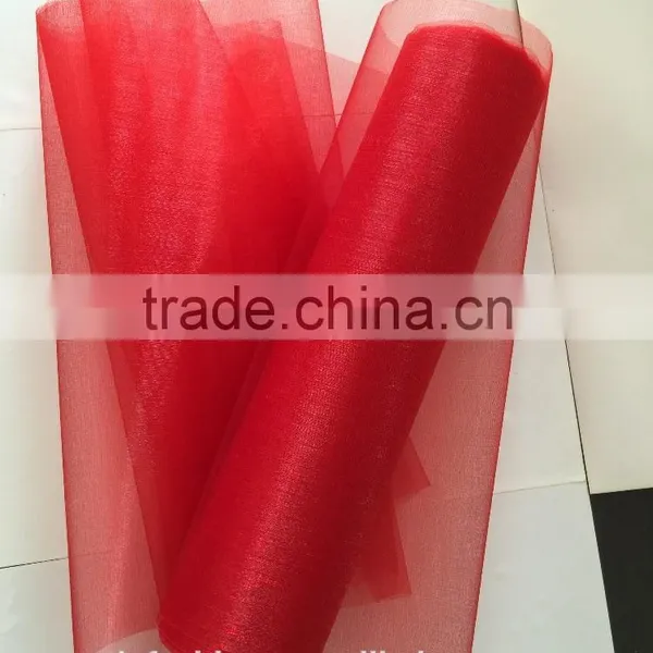 29CMX25M ROLL OF CRYSTAL ORGANZA SOFT SHEER FABRIC WEDDING PARTY TABLE RUNNER CHAIR SASH BOWS photo-2