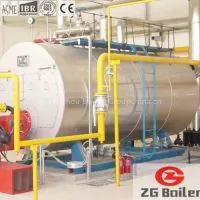 SZS Series Oil and Gas Boiler in Textile Business photo-2