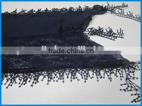 High Quality Women's Beautiful Lace Fashion Scarf Exporter photo-4