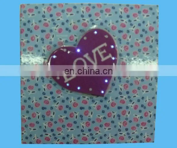2017 HOT Square Paper /pvc Sheet Photo Frame With Led photo-2