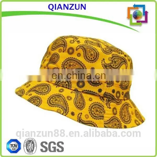 White Polyester Fashion Bucket Hat Sun Hat photo-2