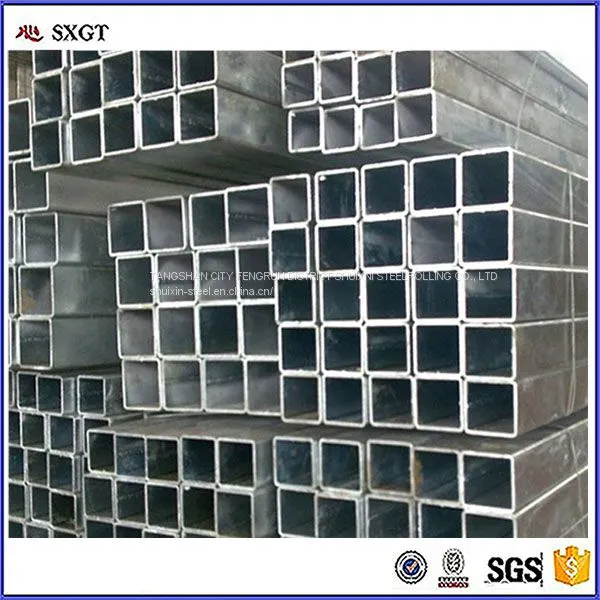 Pre Galvanized Square Steel Pipe Steel Hollow Tube/square Hollow Box Section photo-4
