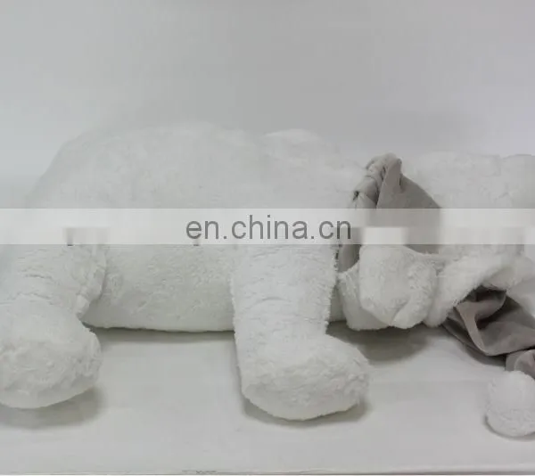 Plush and Stuffed Polar Bear Animal Baby Toys in White Color photo-4