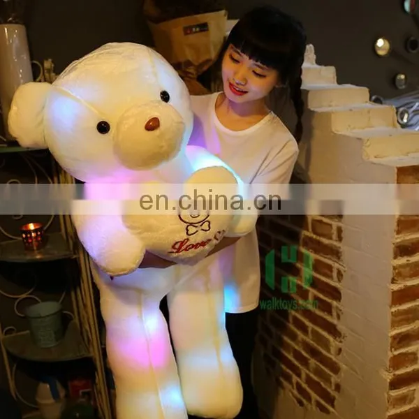 HI CE Valentine Gift Fantastic Light up Teddy Bear Plush Toy photo-5